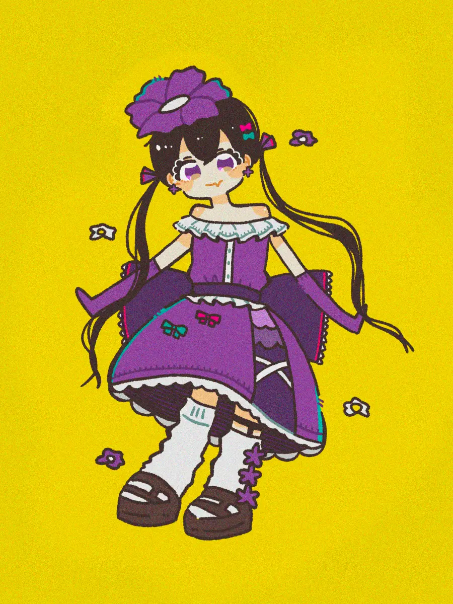 お花の女の子